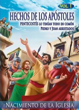 HECHOS DE LOS APOSTOLES Vol 1 Nacimiento de la Iglesia (Dvd)