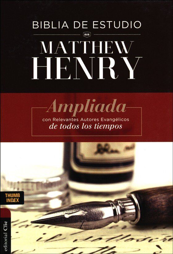 BIBLIA DE ESTUDIO MATTHEW HENRY