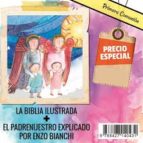 LOTE COMUNION LA BIBLIA ILUSTRADA + EL PADRE NUESTRO EXPLICADO